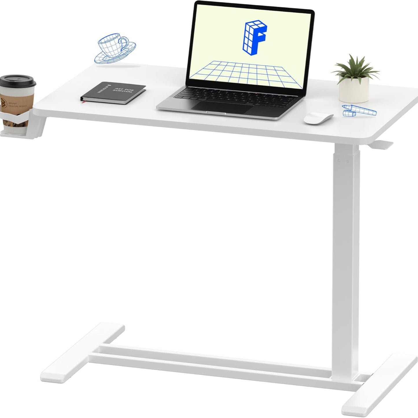 Flexispot H7 - მექანიკური რეგულირებადი მაგიდა