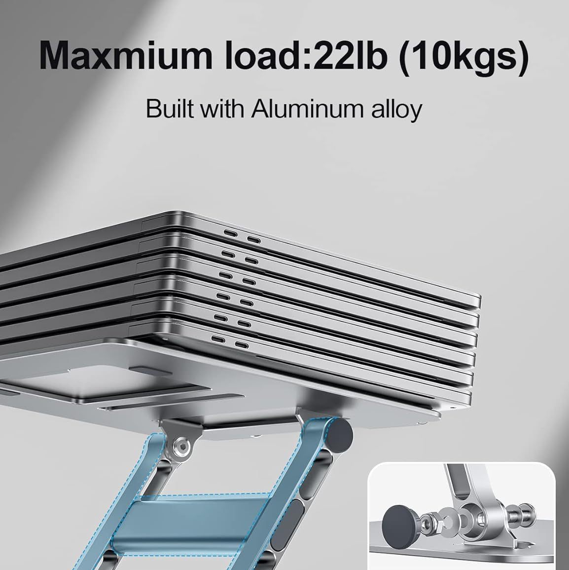 Top 360° Swivel Aluminum Laptop Stands