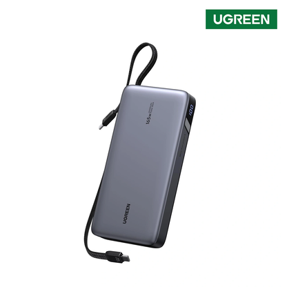 UGREEN 25000mAh 165W Dual‑Cable Power Bank - main view