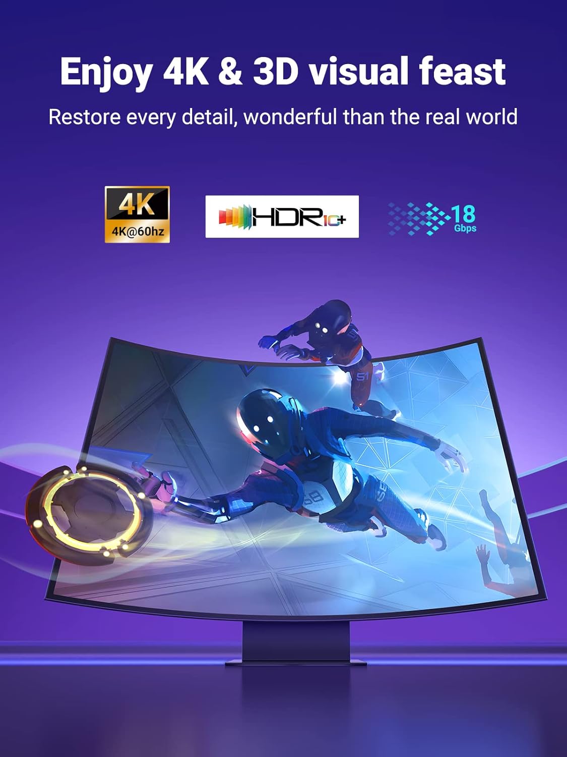 UGREEN 4K HDMI Cable 2m