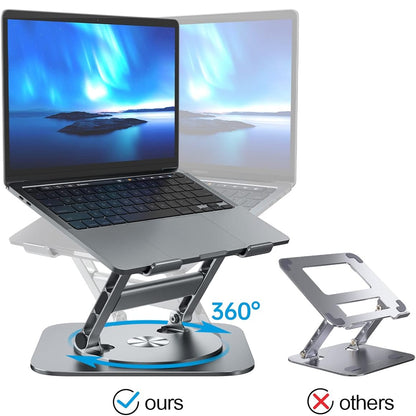 Top 360° Swivel Aluminum Laptop Stands
