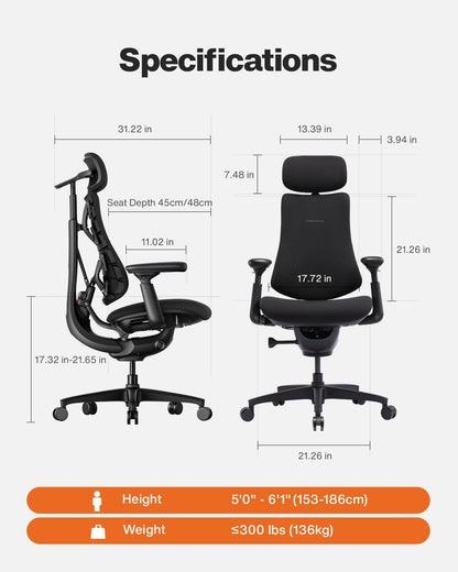 LiberNovo Omni SE Dynamic Ergonomic Chair