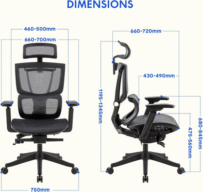FlexiSpot ერგონომიული სავარძელი