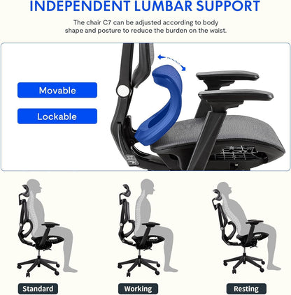 FlexiSpot ერგონომიული სავარძელი