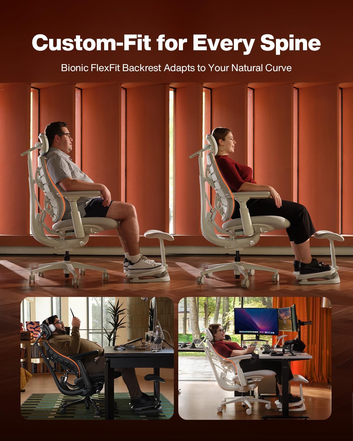 LiberNovo Maxis Airflow Dynamic Ergonomic Chair
