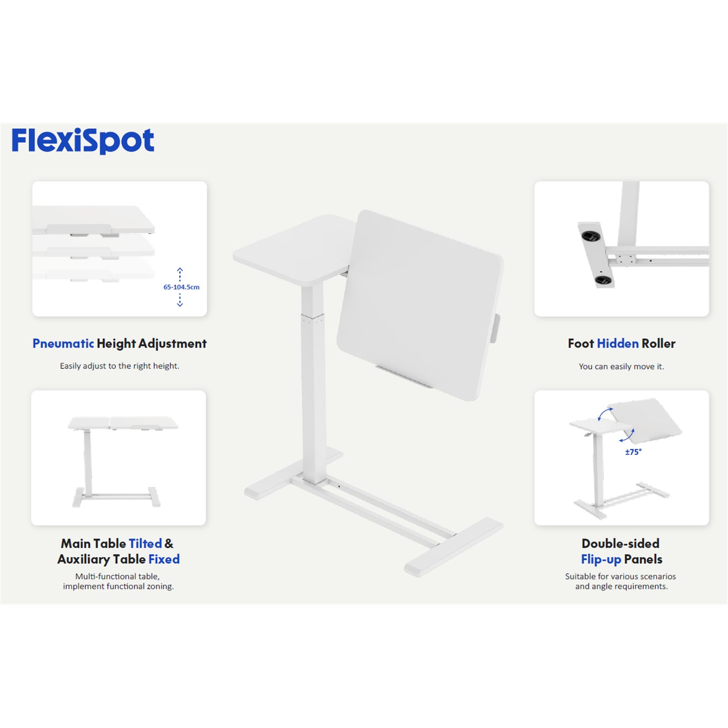 FlexiSpot სადენების ორგანაიზერი თრეი