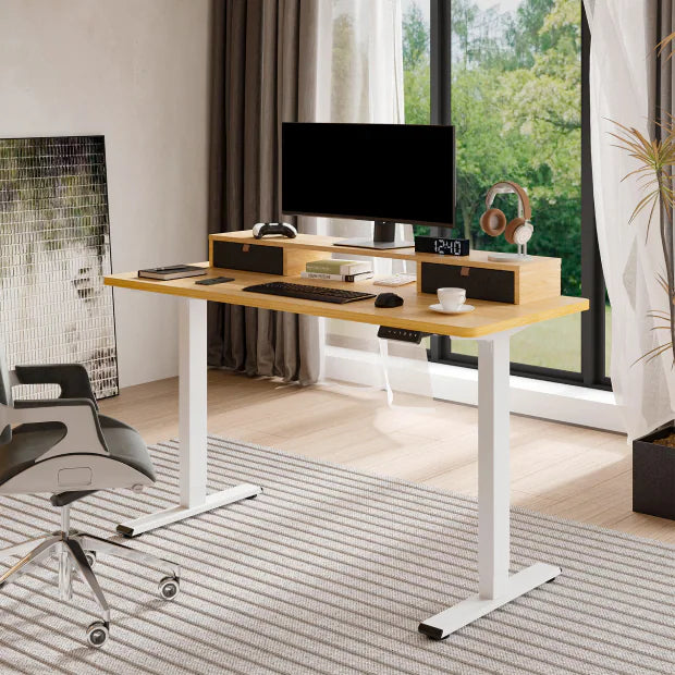 Flexispot Monitor Riser Stand with Drawers