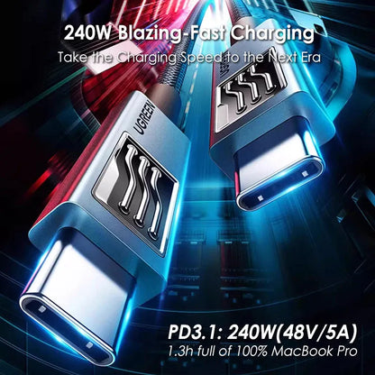 UGREEN Type-C to Type-C Fast Charging Cable 240W 1.5m