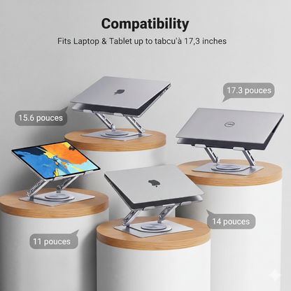 UGREEN Laptop Stand 360 Degree Swivel Base