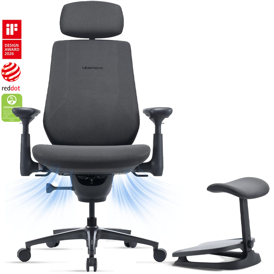 LiberNovo Maxis Airflow Dynamic Ergonomic Chair