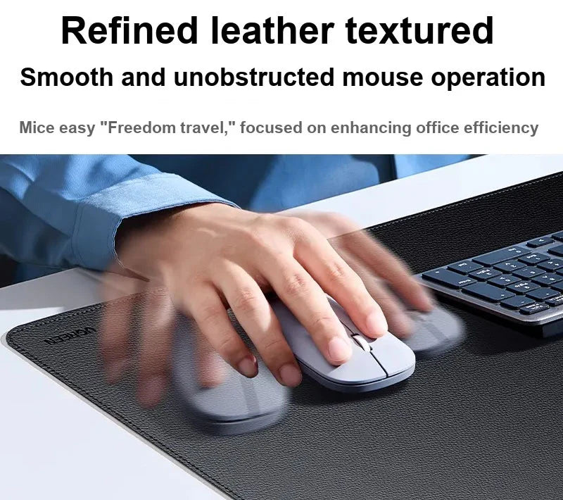 UGREEN PU Leather & Cork Desk Mat (800x400mm)