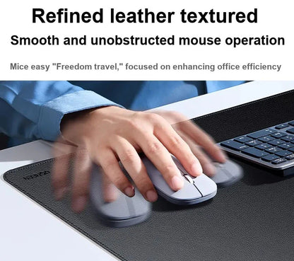 UGREEN PU Leather & Cork Desk Mat (800x400mm)