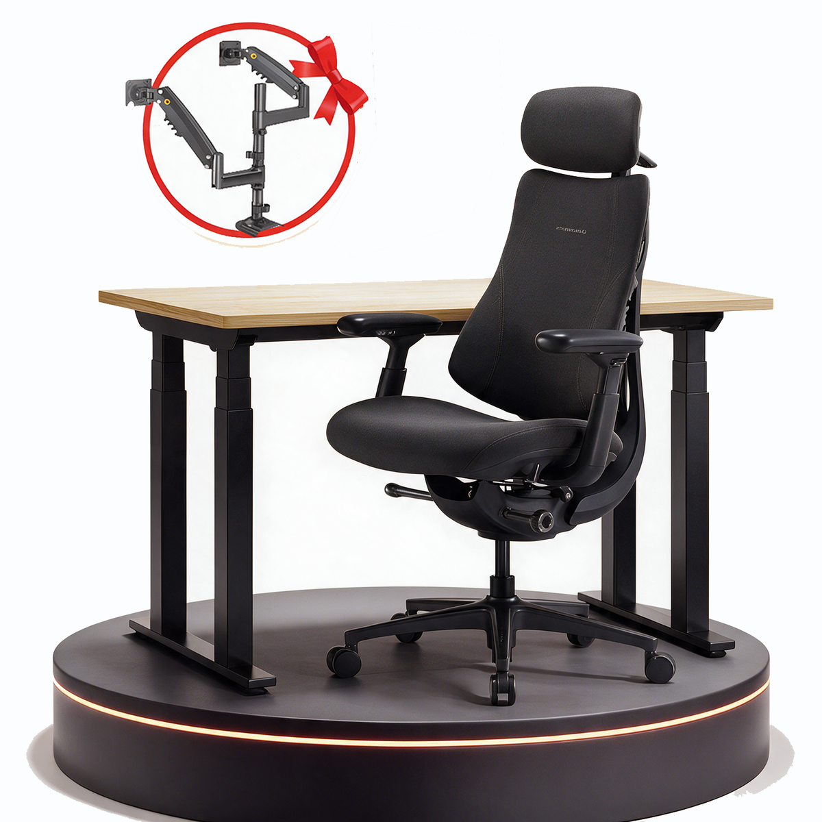 FlexiSpot E7 Plus & LiberNovo Omni Pro - საჩუქრად NB H180