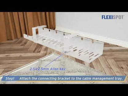 FlexiSpot სადენების ორგანაიზერი თრეი