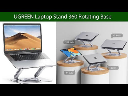 UGREEN Laptop Stand 360 Degree Swivel Base