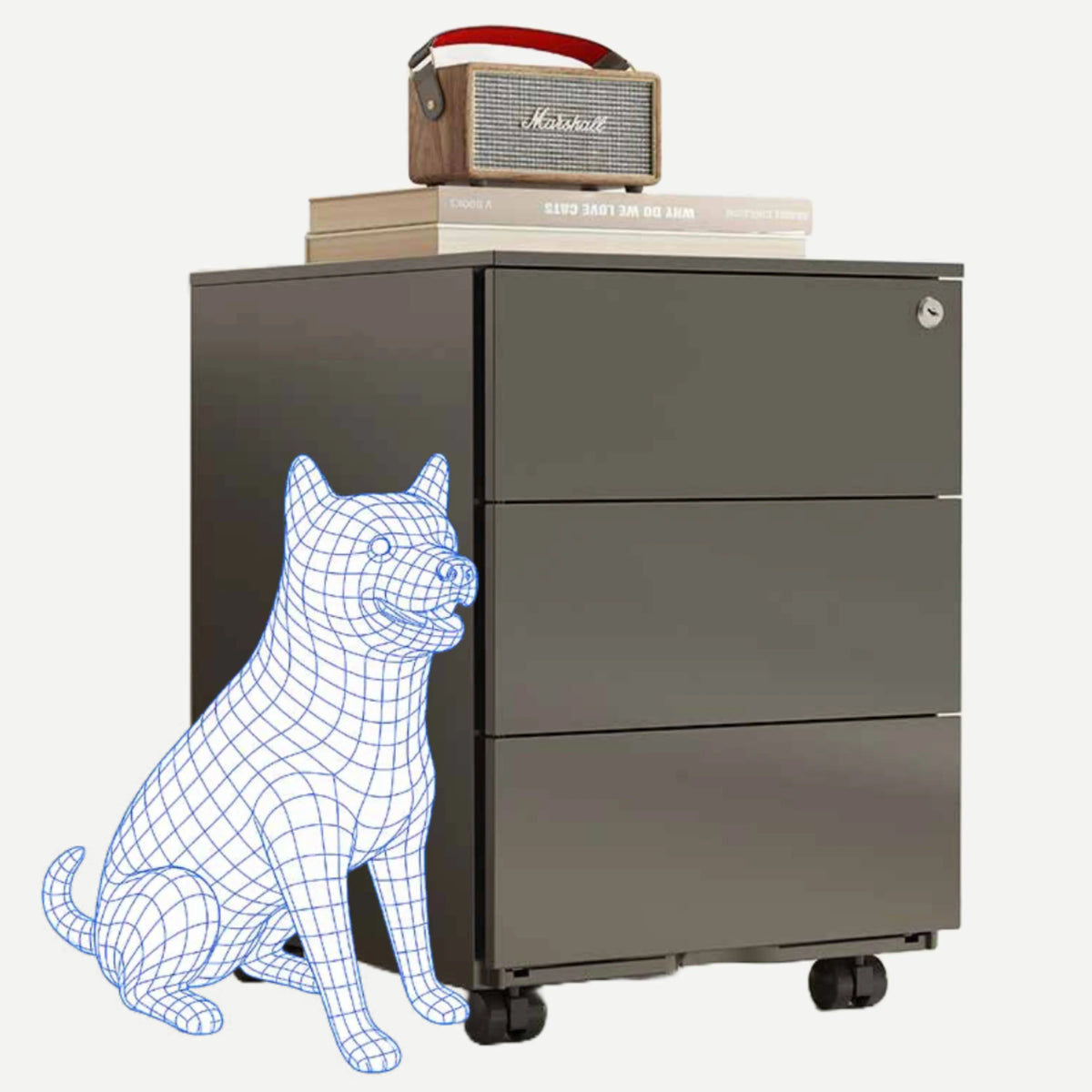 FlexiSpot RC2 Mobile Office Cabinet